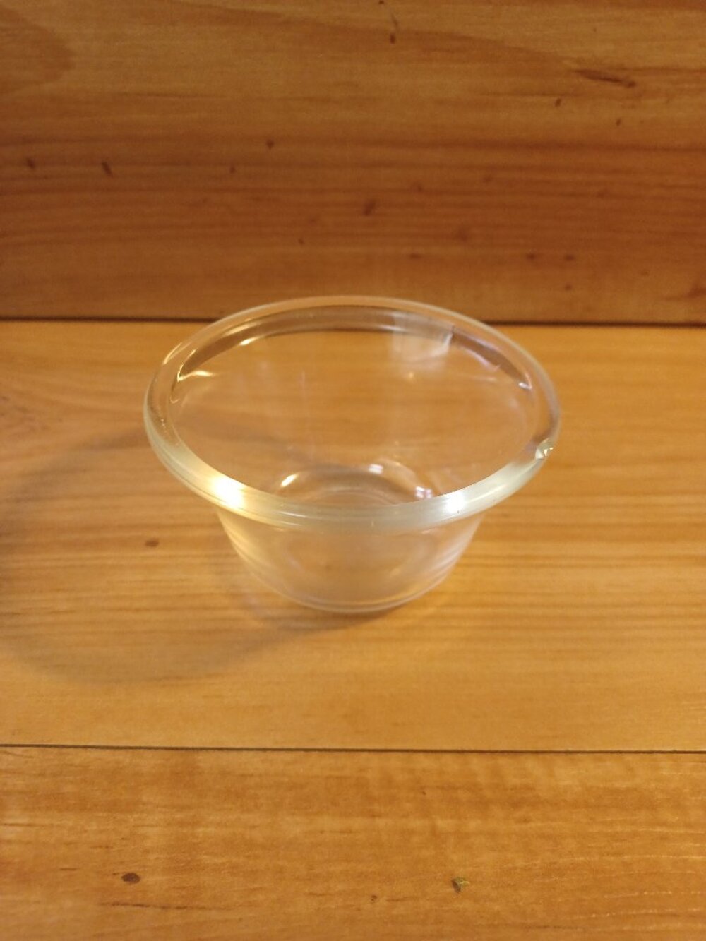 PYREX 414 Clear Custard Cup Ramekins Clear Marks